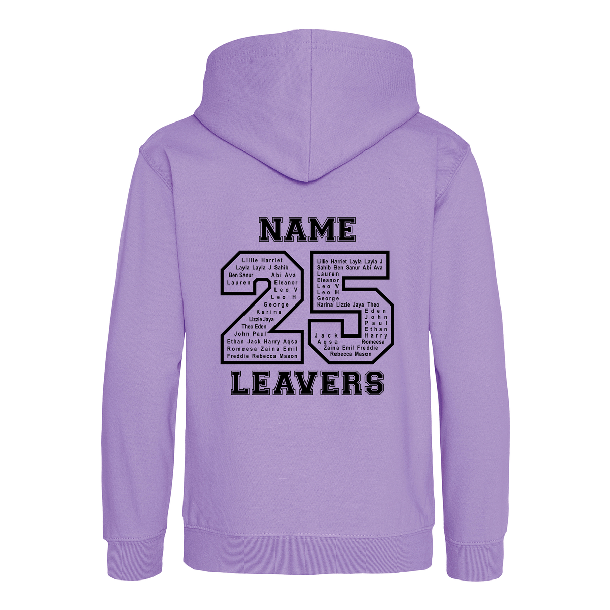 Holyport C of E Primary School Leavers Hoodie: Digital Lavender