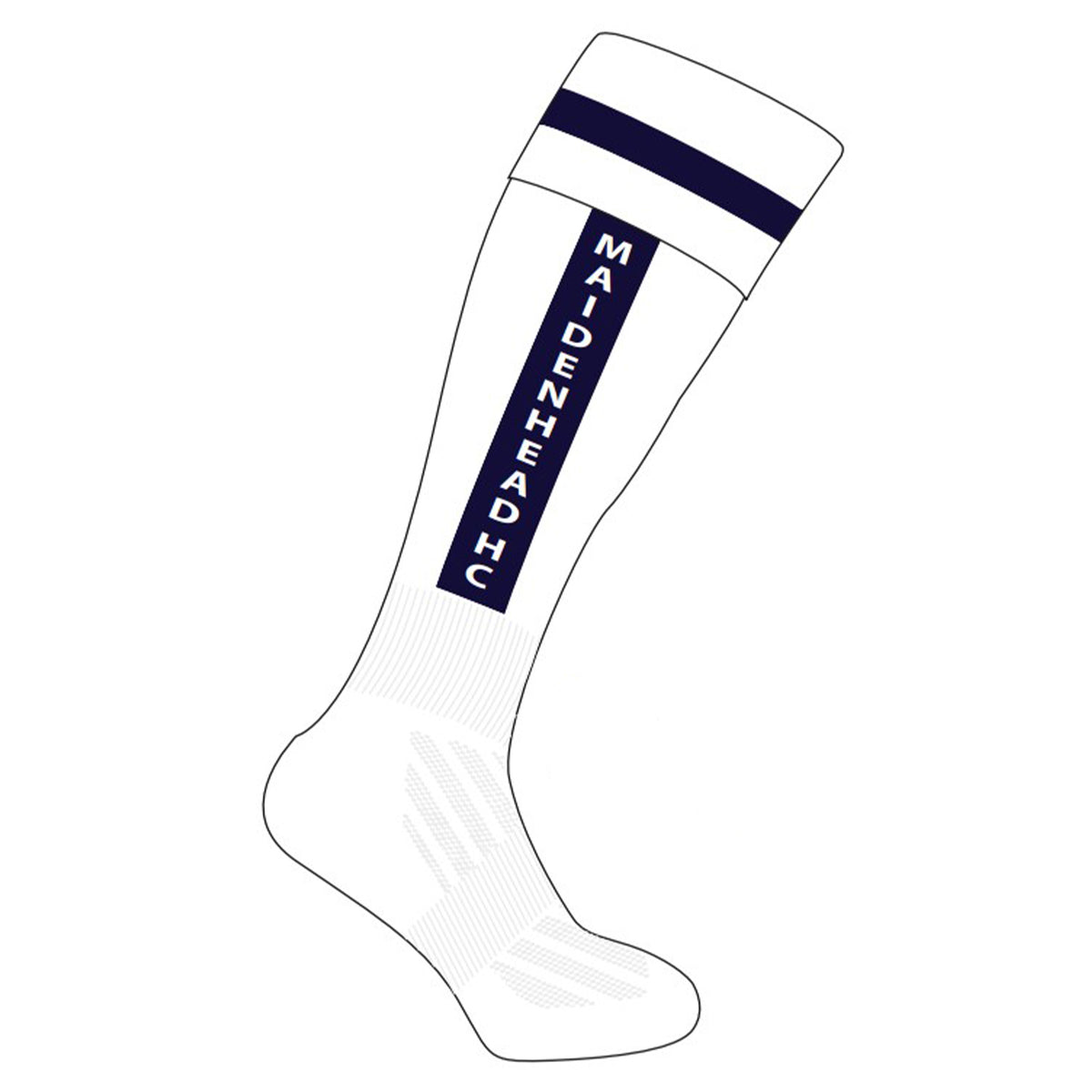 Maidenhead HC Home Socks White