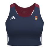 Imperial College London AC Adizero Running Essentials Womens Padded Crop Top