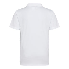 ICS  London Short Sleeve Polo Shirt: White
