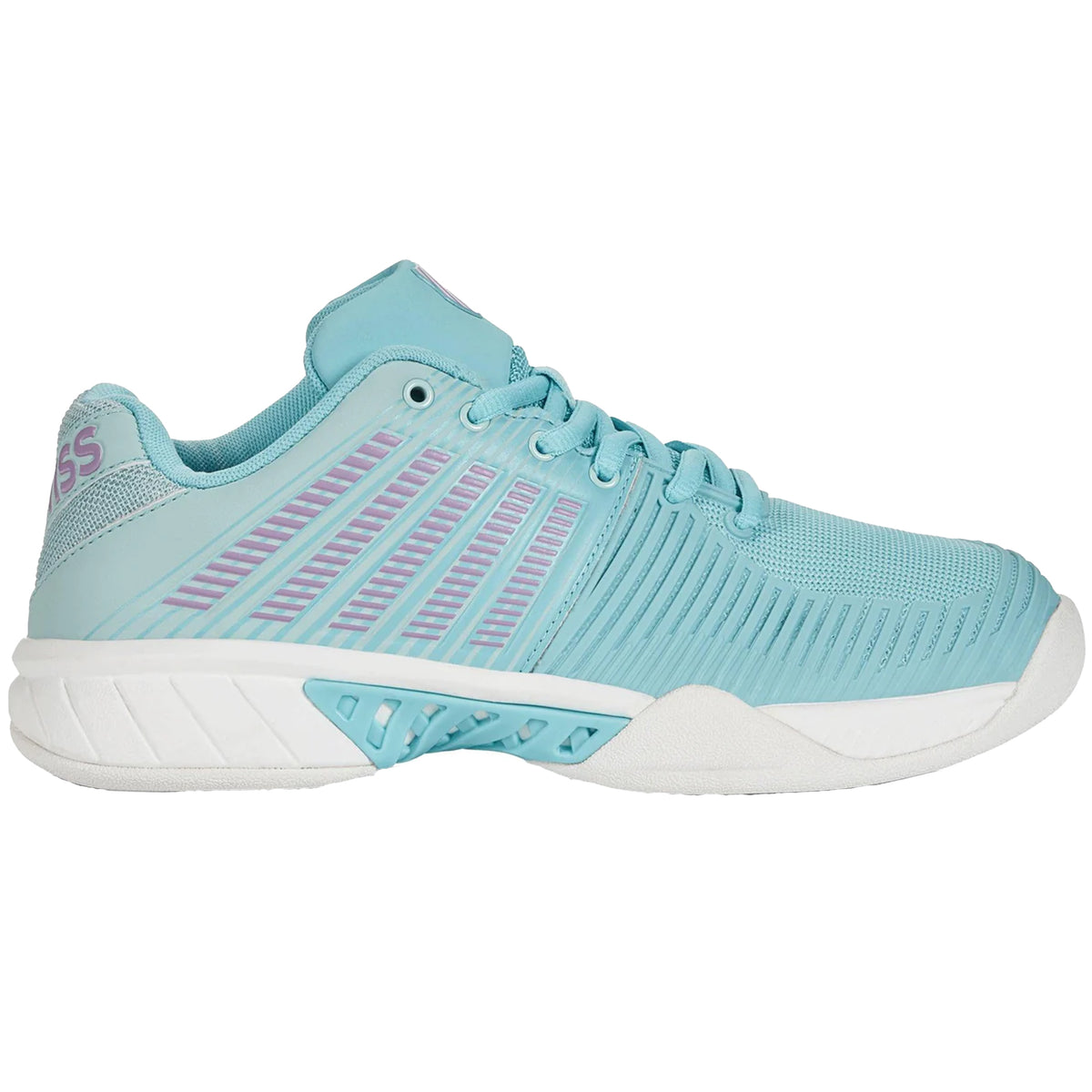 K Swiss Express Light Womens Tennis Shoes: Blue/Pink