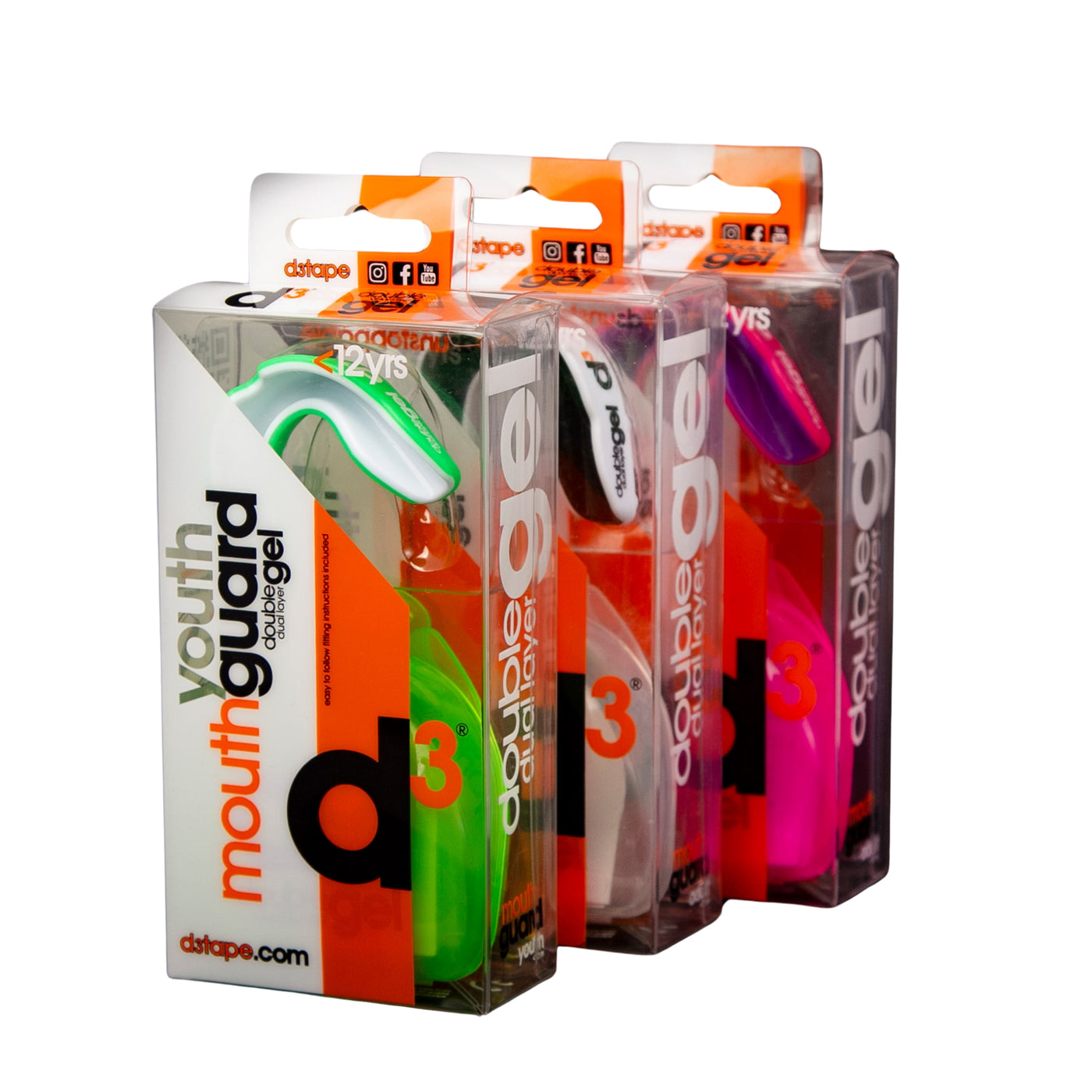 D3 Youth Mouth Guard for Rugby/Hockey