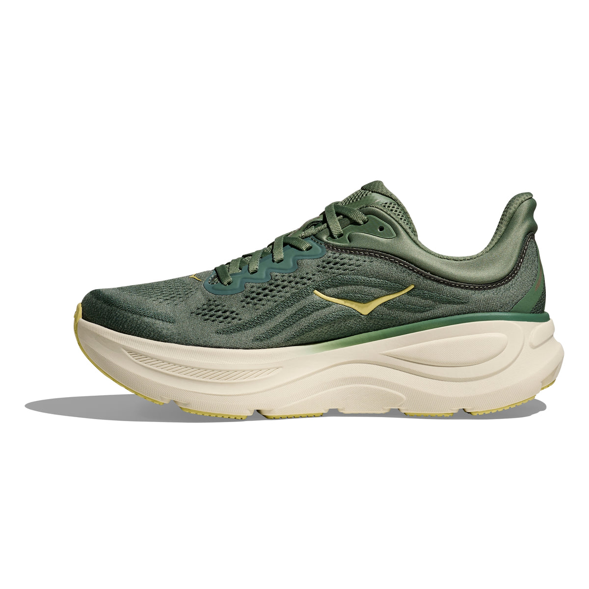 Hoka Bondi 9 Mens Running Shoes: Succulent/Fern