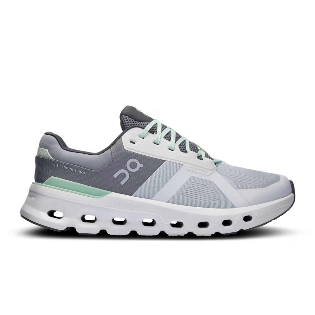 On Cloudrunner 2 Wide Mens Running Shoes: Glacier/Sage