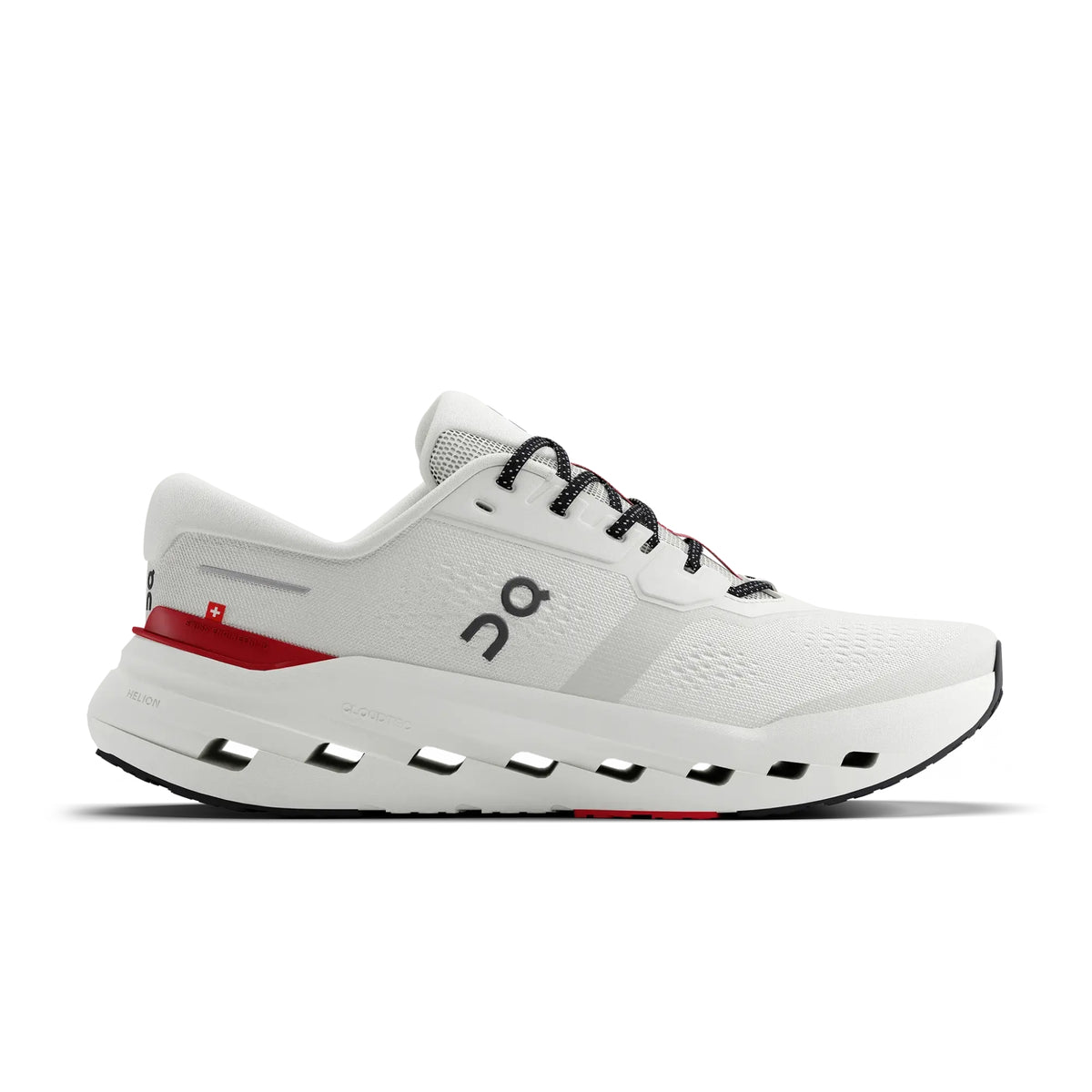 On Cloudrunner 3 Mens Running Shoes: Ivory/Robin