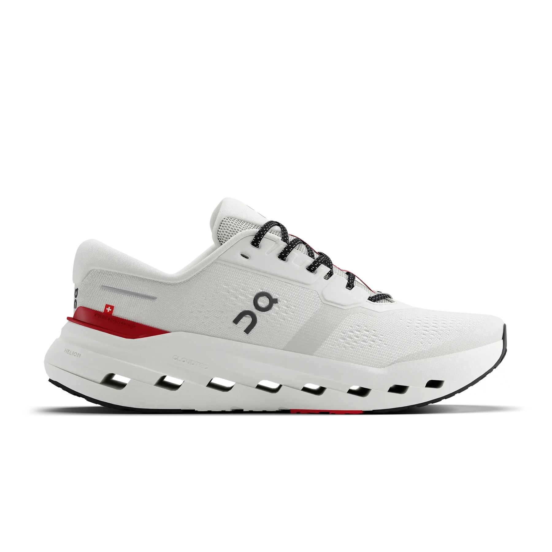 On Cloudrunner 3 Mens Running Shoes: Ivory/Robin