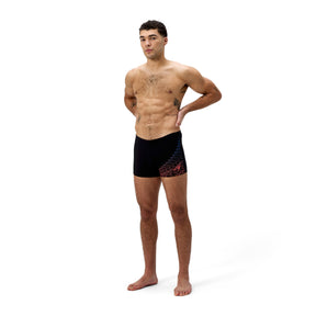 Speedo Mens Medley Logo Aquashort: Orange