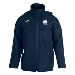 Marlow Youth FC Fleece Lined V2 Rain Jacket: Navy