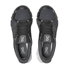 On Cloudflyer 4 Wide Mens Running Shoes: Black/White