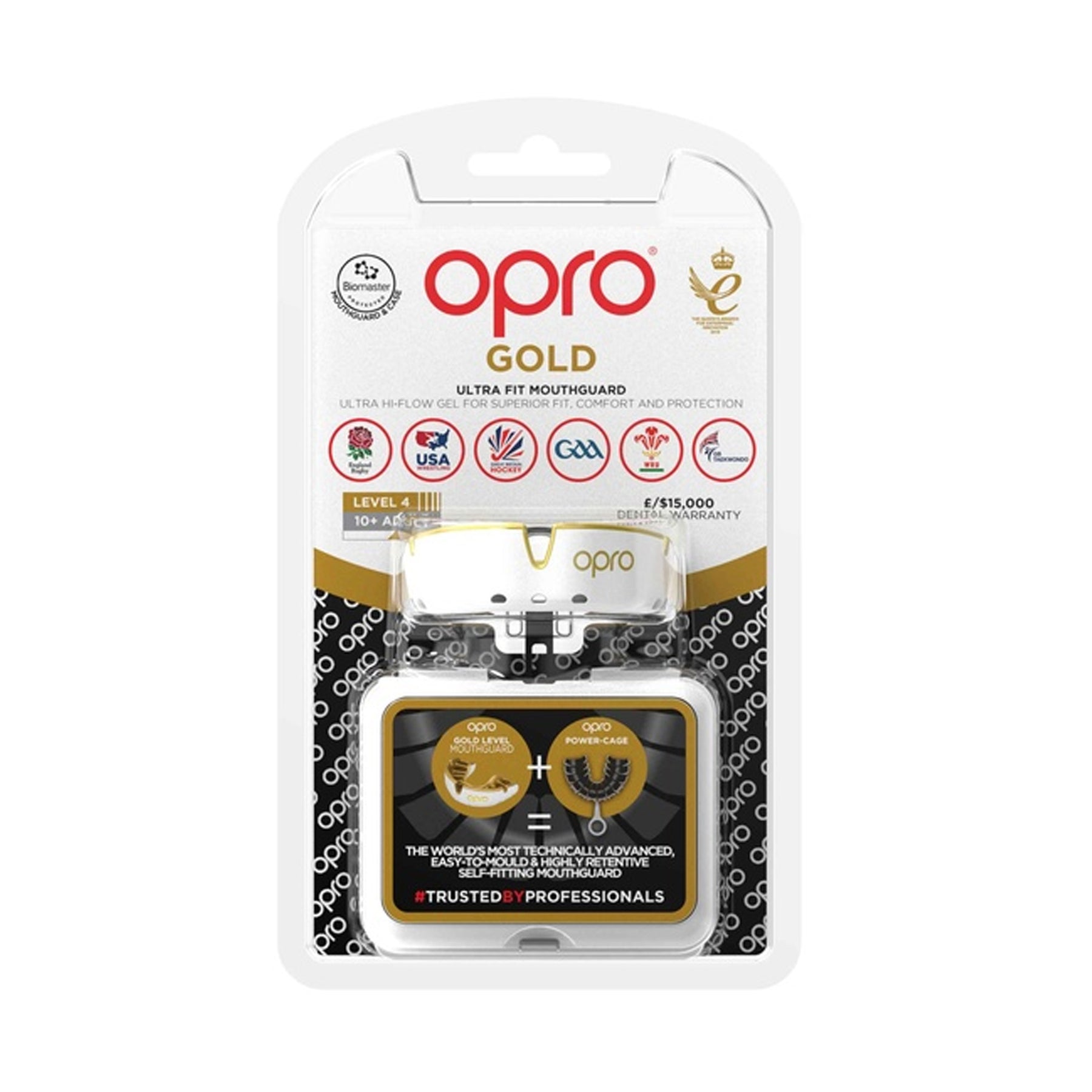 Opro Gold Self-Fit Mouth Guard