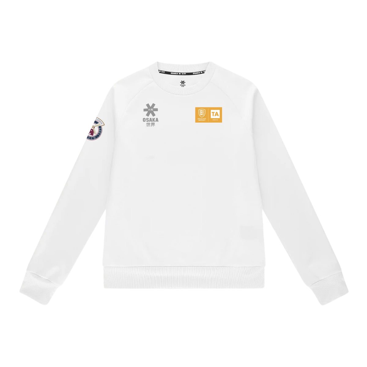 Wimbledon HC TA Men's Training Sweater Pro: White