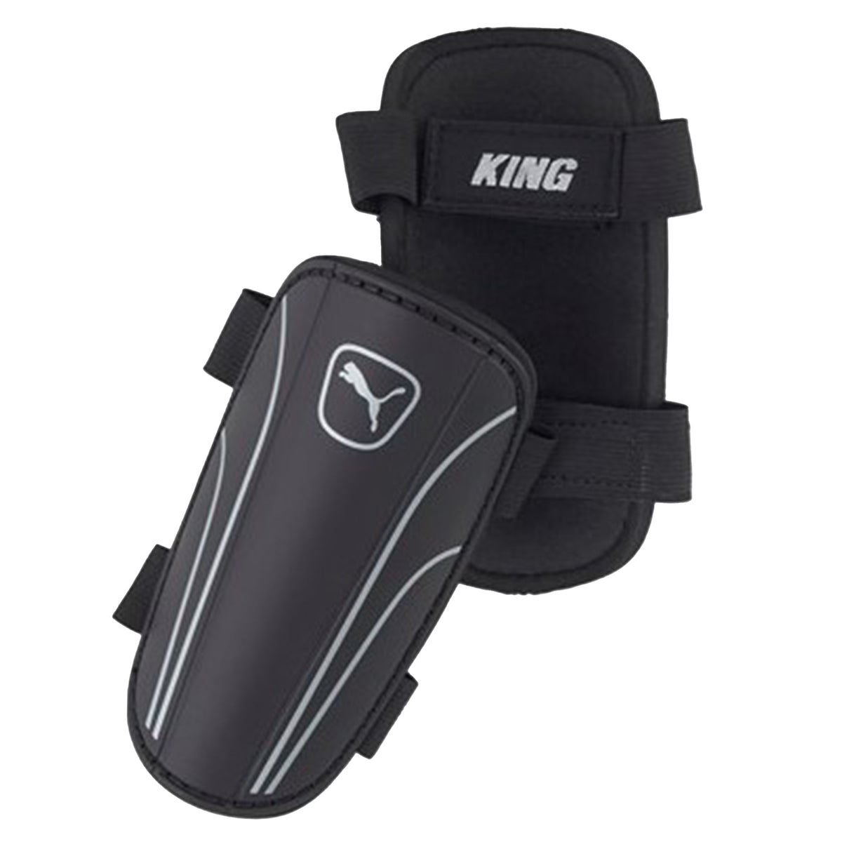 Puma King Strap Shin Guard:Black