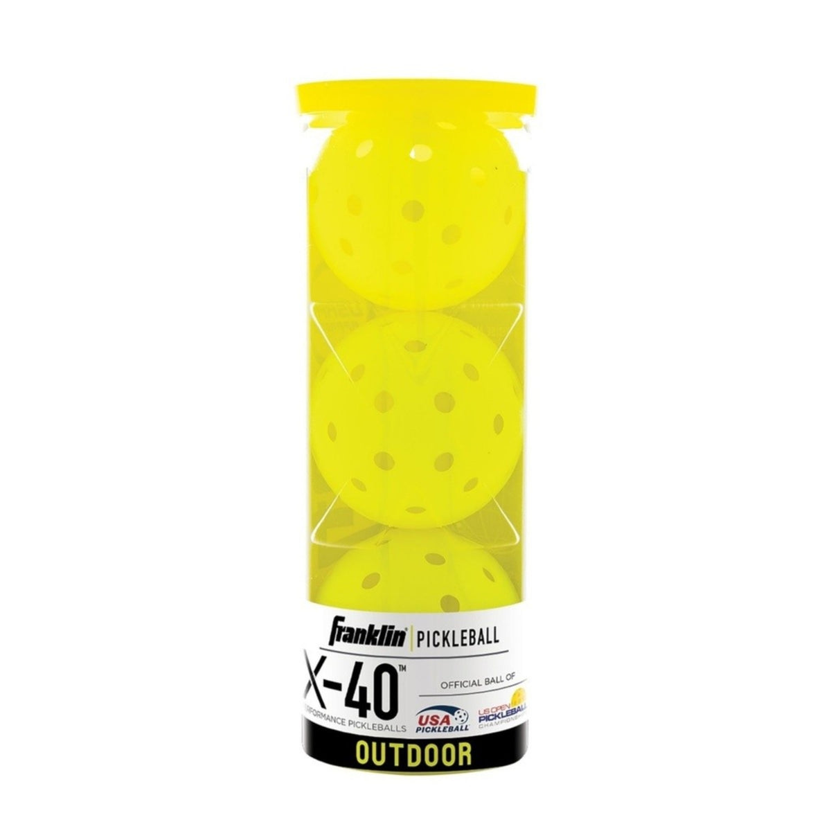 Franklin X-40 Pickleball Outdoor Ball: 3 Pack
