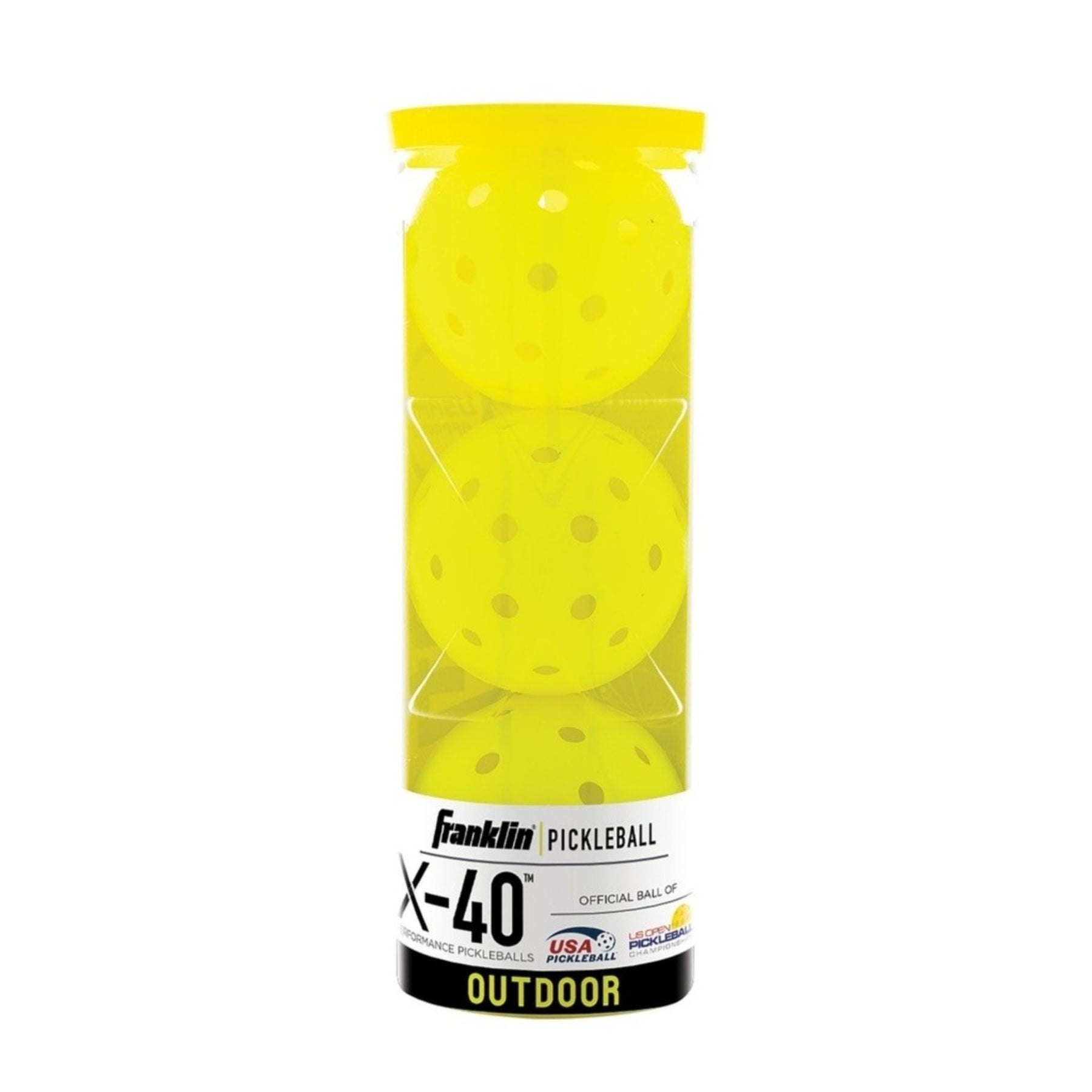 Franklin X-40 Pickleball Outdoor Ball: 3 Pack