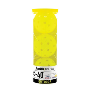 Franklin X-40 Pickleball Outdoor Ball: 3 Pack