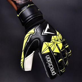 Precision Junior Fusion X Flat Cut Finger Essential GK Gloves