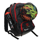 Phoenix Netball Back Pack with Ball Holder: Black