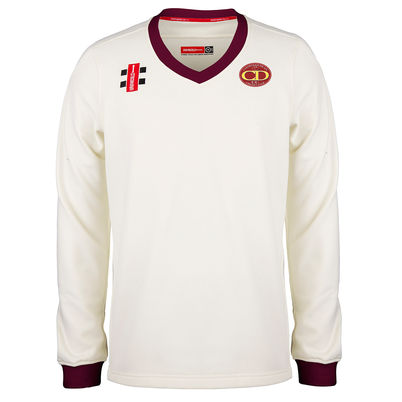 Cookham Dean CC Pro Performance Sweater: Ivory