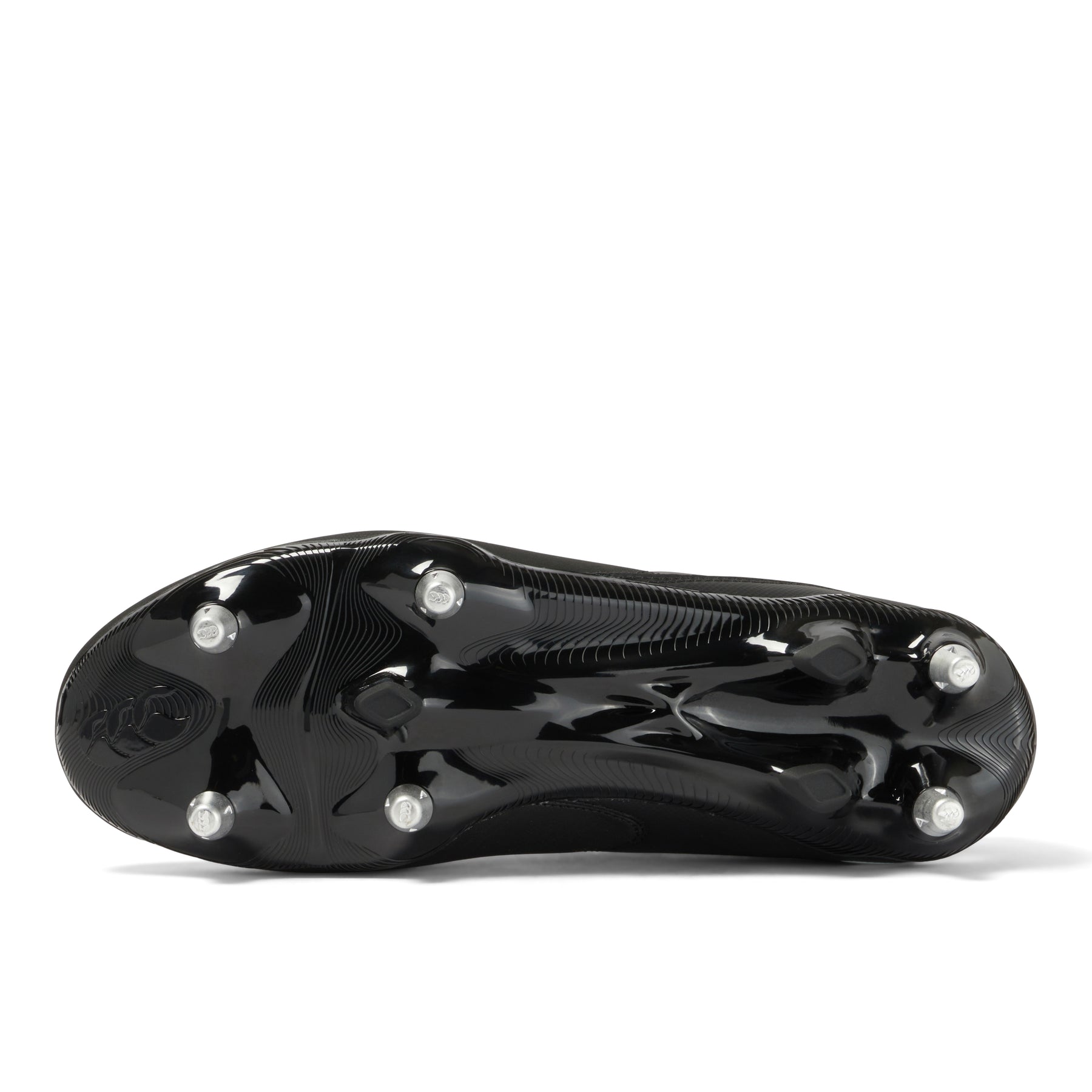 Canterbury Phoenix Raze SG Rugby Boots: Black/White