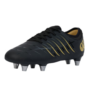 Canterbury Junior Phoenix 2.0 Soft Ground Rugby Boots: Black