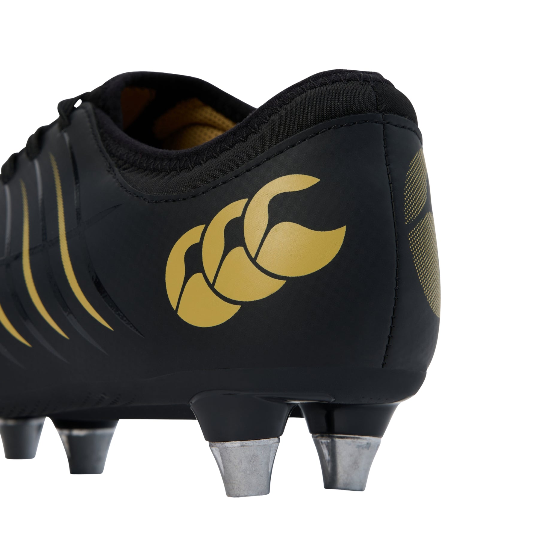 Canterbury Junior Phoenix 2.0 Soft Ground Rugby Boots: Black