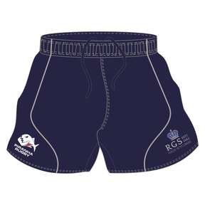 Royal Grammar School Rugby Shorts: Navy