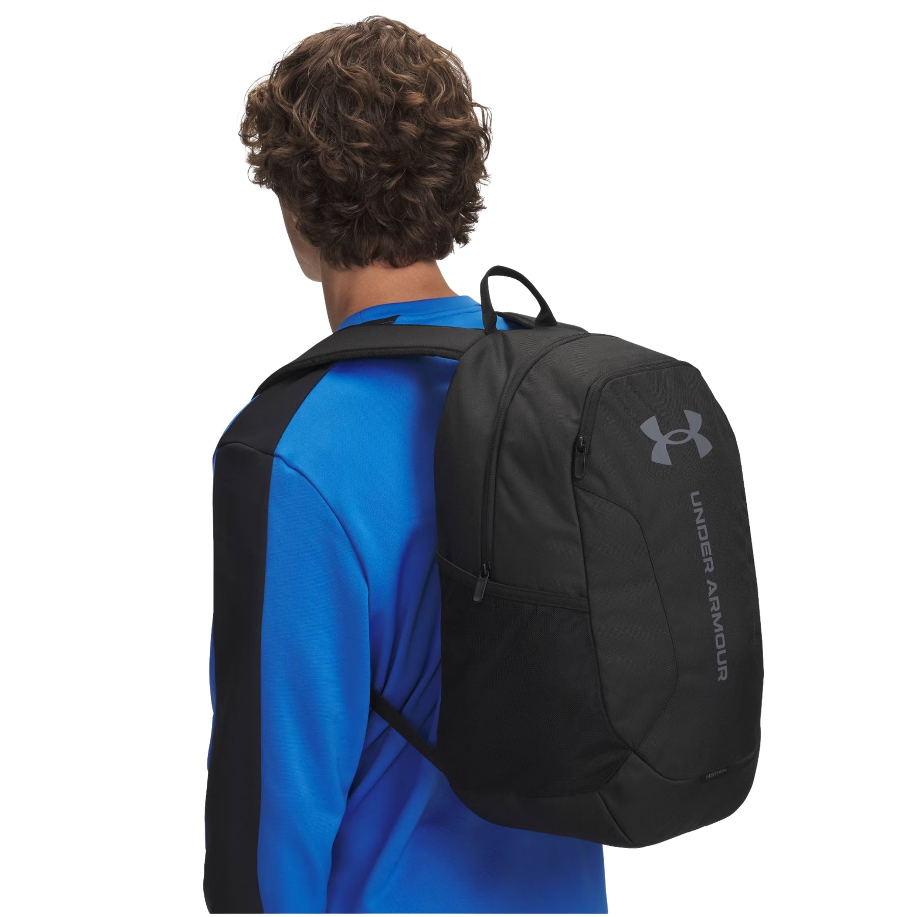 Under Armour Hustle Lite Backpack: Black/Castlerock