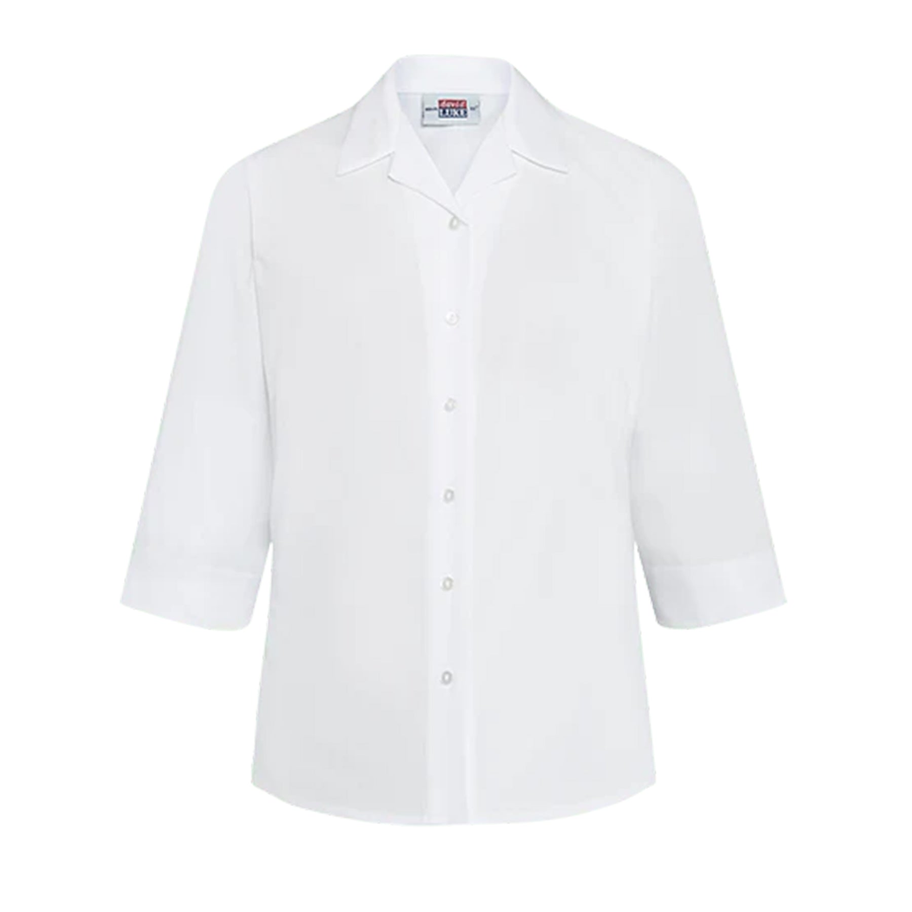 Revere 3/4 Sleeve Blouse (Twin Pack): White