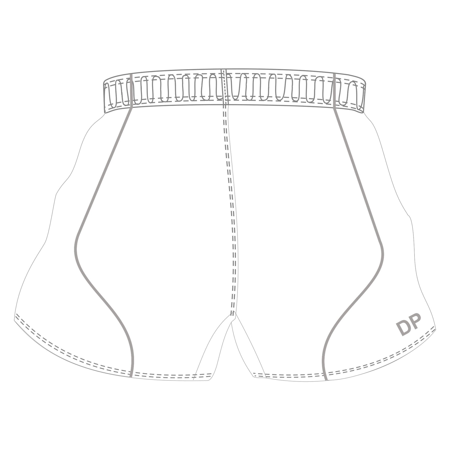 Royal Grammar School Senior Rugby Shorts: White
