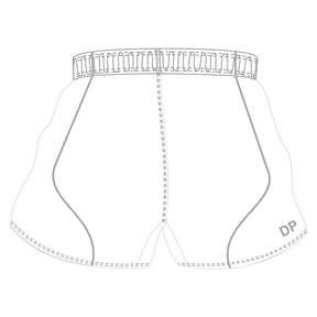 Royal Grammar School Senior Rugby Shorts: White