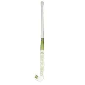 Osaka Low Bow 40 Advanced Hockey Stick 2025: Khaki Green