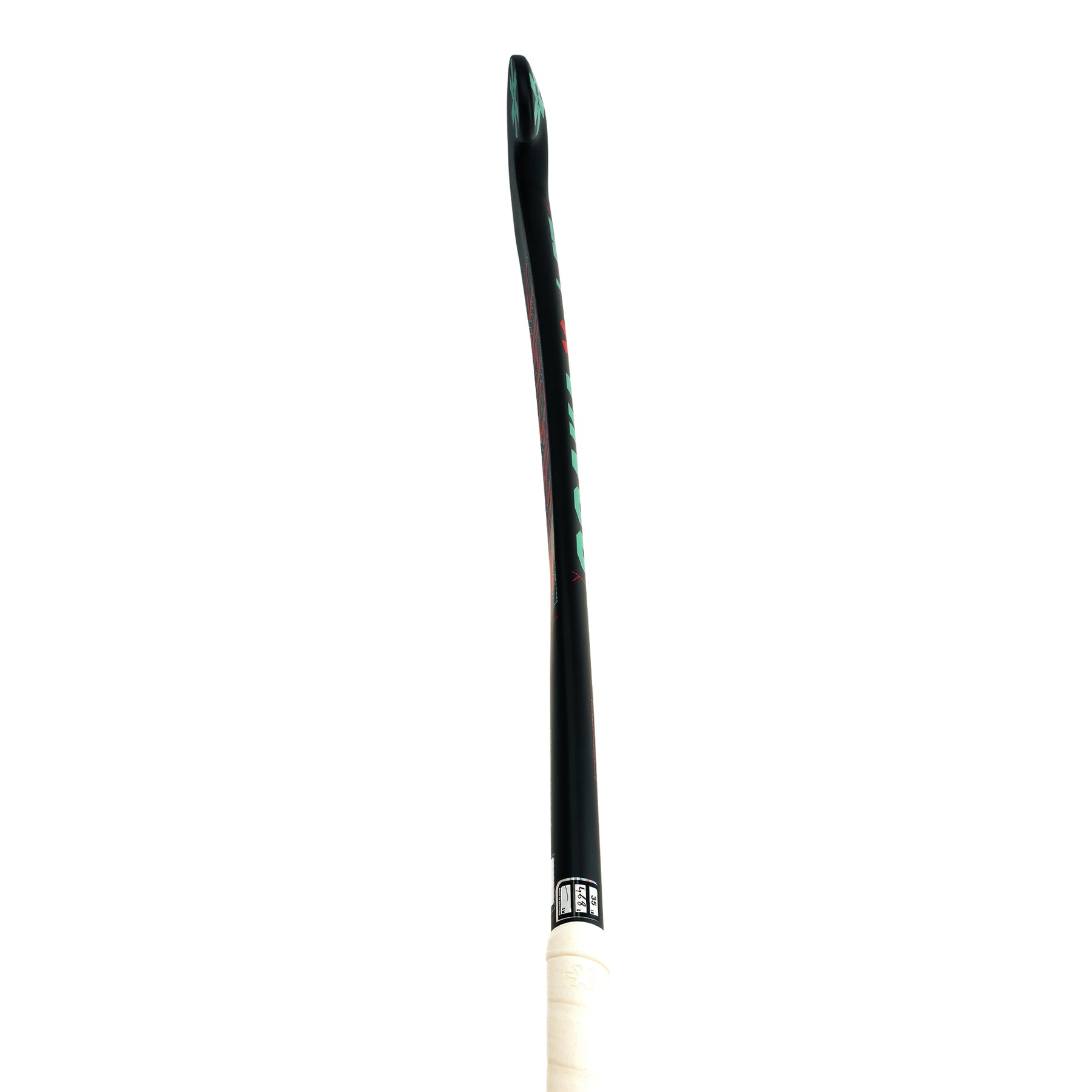 Osaka Mid Bow 10 Hockey Stick 2025: Retro Blue/Raspberry