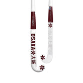 Osaka Mid Bow 40 Hockey Stick 2025: Cherry Lacquer