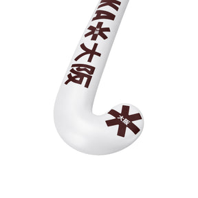 Osaka Mid Bow 40 Hockey Stick 2025: Cherry Lacquer