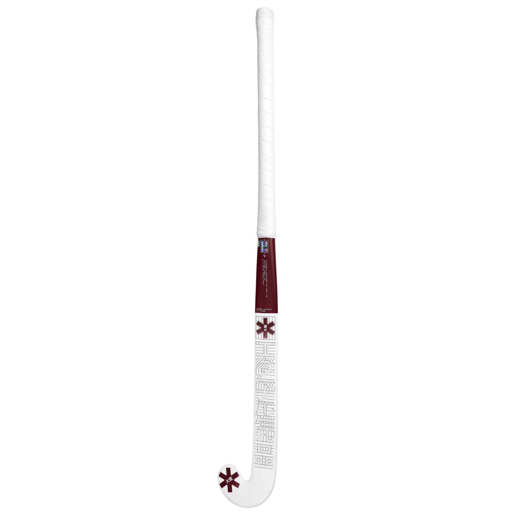 Osaka Mid Bow 40 Hockey Stick 2025: Cherry Lacquer