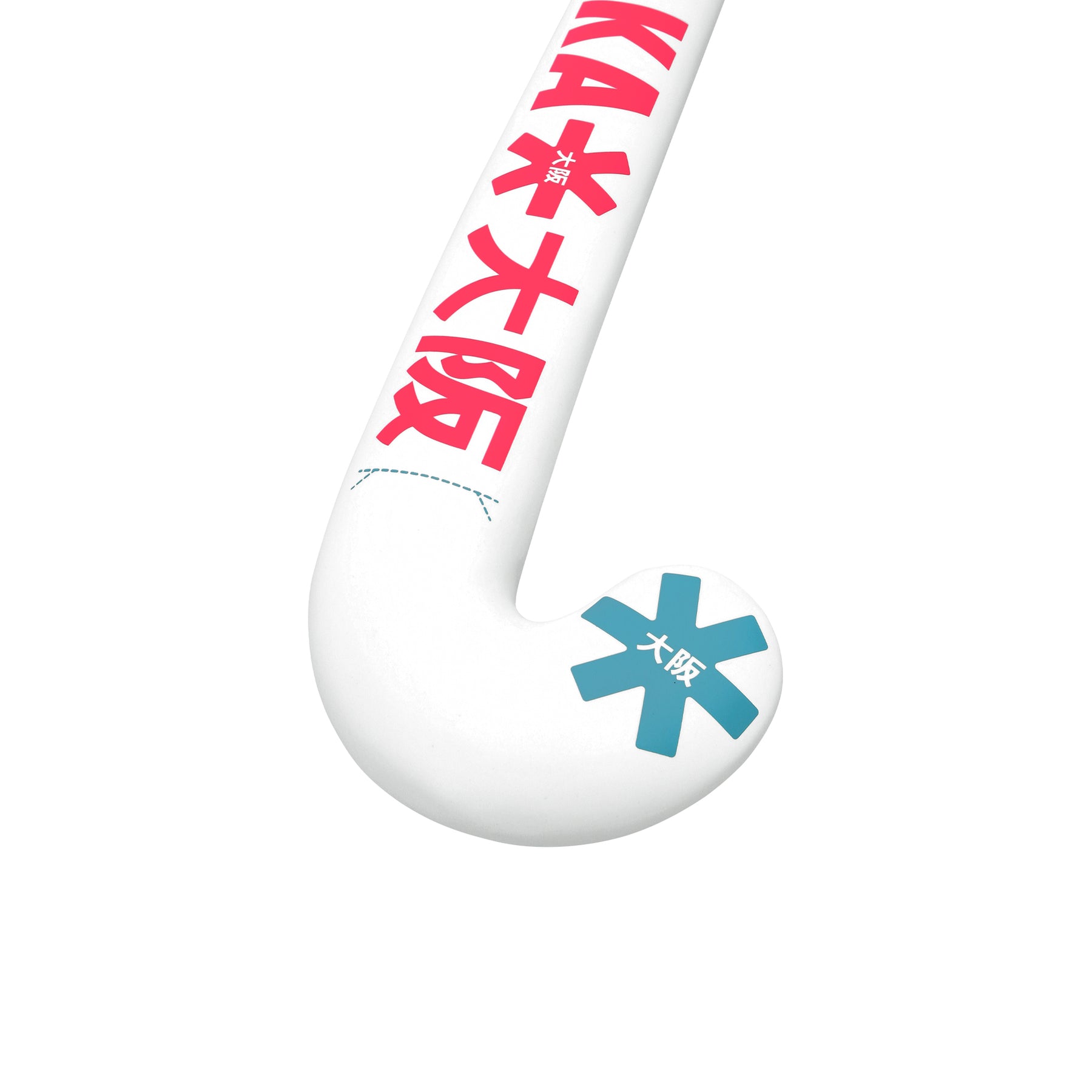 Osaka Mid Bow WG Hockey Stick 2025: Raspberry