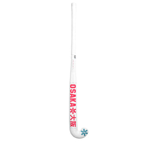 Osaka Mid Bow WG Hockey Stick 2025: Raspberry
