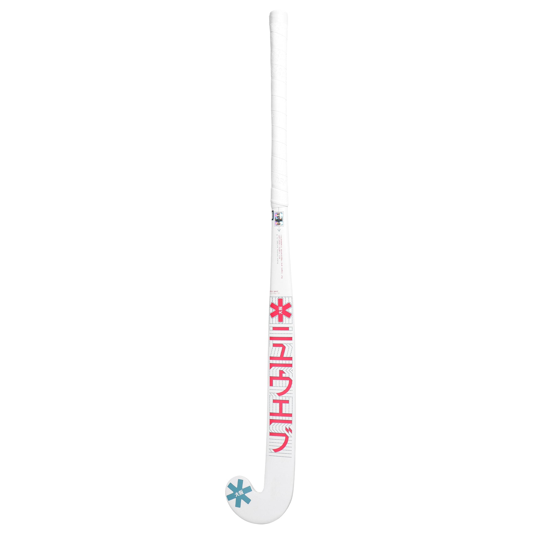 Osaka Mid Bow WG Hockey Stick 2025: Raspberry