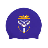 Forest School Silicone Swim Cap: Navy