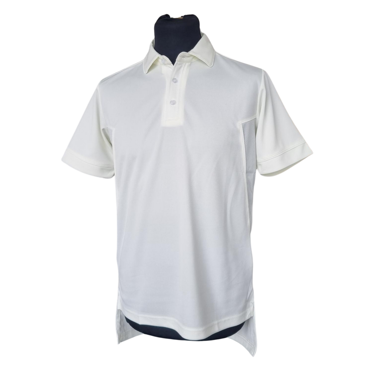 Salamander Short Sleeve Cricket Shirt: Cream Trim