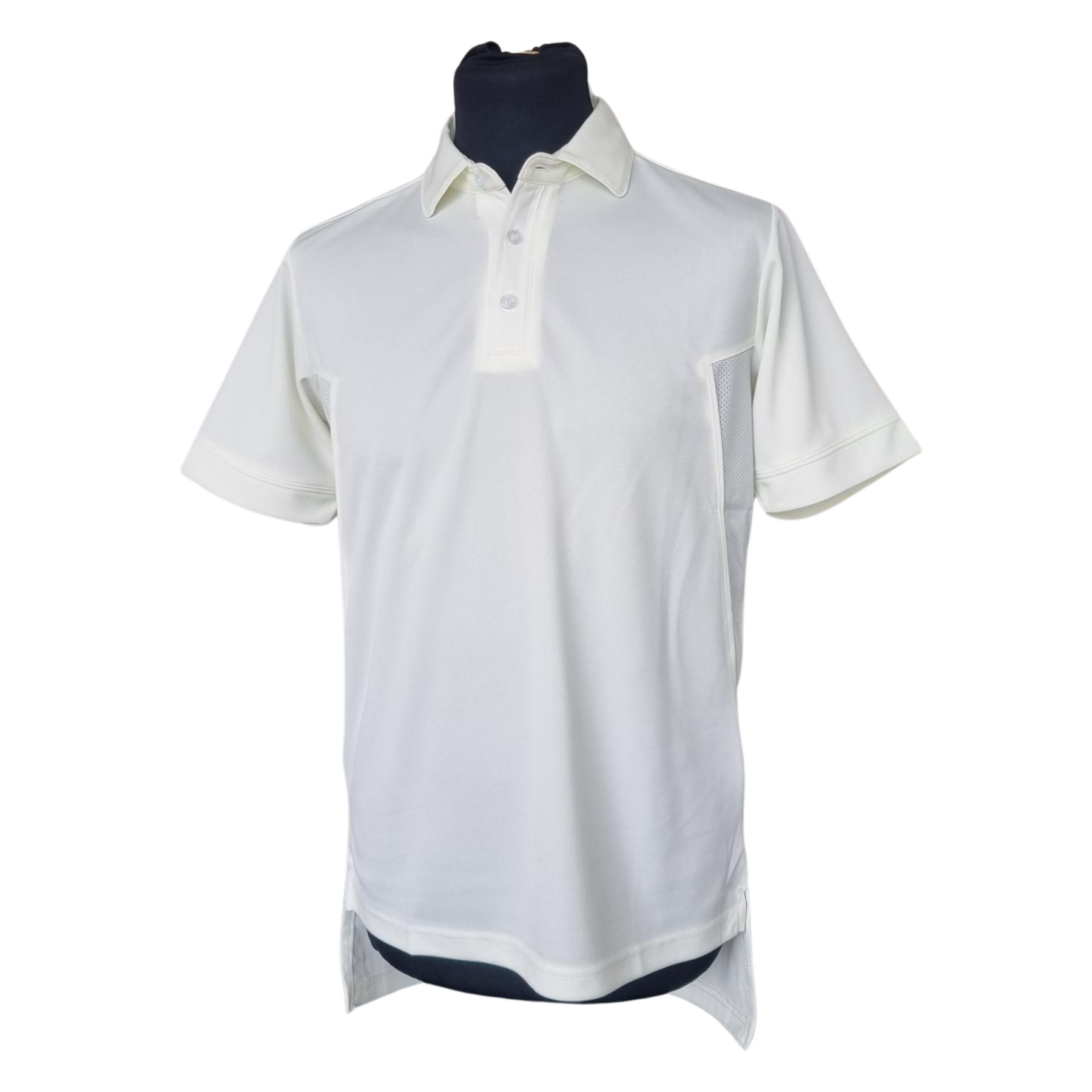 Salamander Short Sleeve Cricket Shirt: Cream Trim