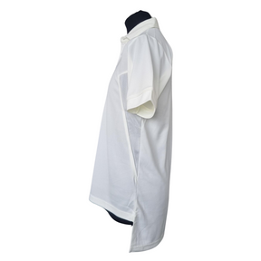 Salamander Short Sleeve Cricket Shirt: Cream Trim