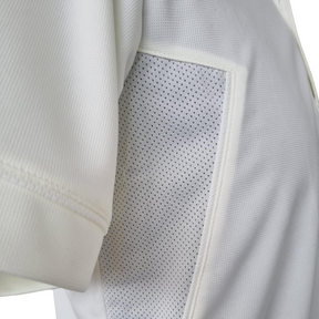 Salamander Short Sleeve Cricket Shirt: Cream Trim