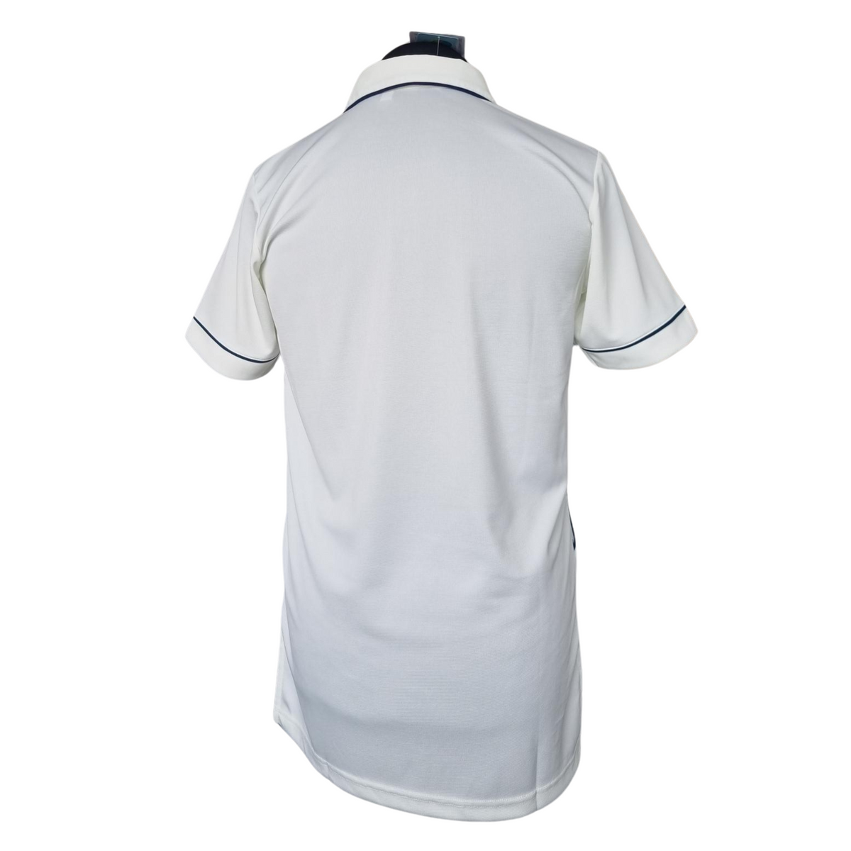 Salamander Polyester Cricket Shirt: Navy Trim