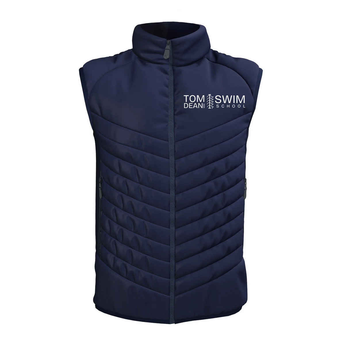 Tom Dean Swim School Senior Team Gilet: Navy