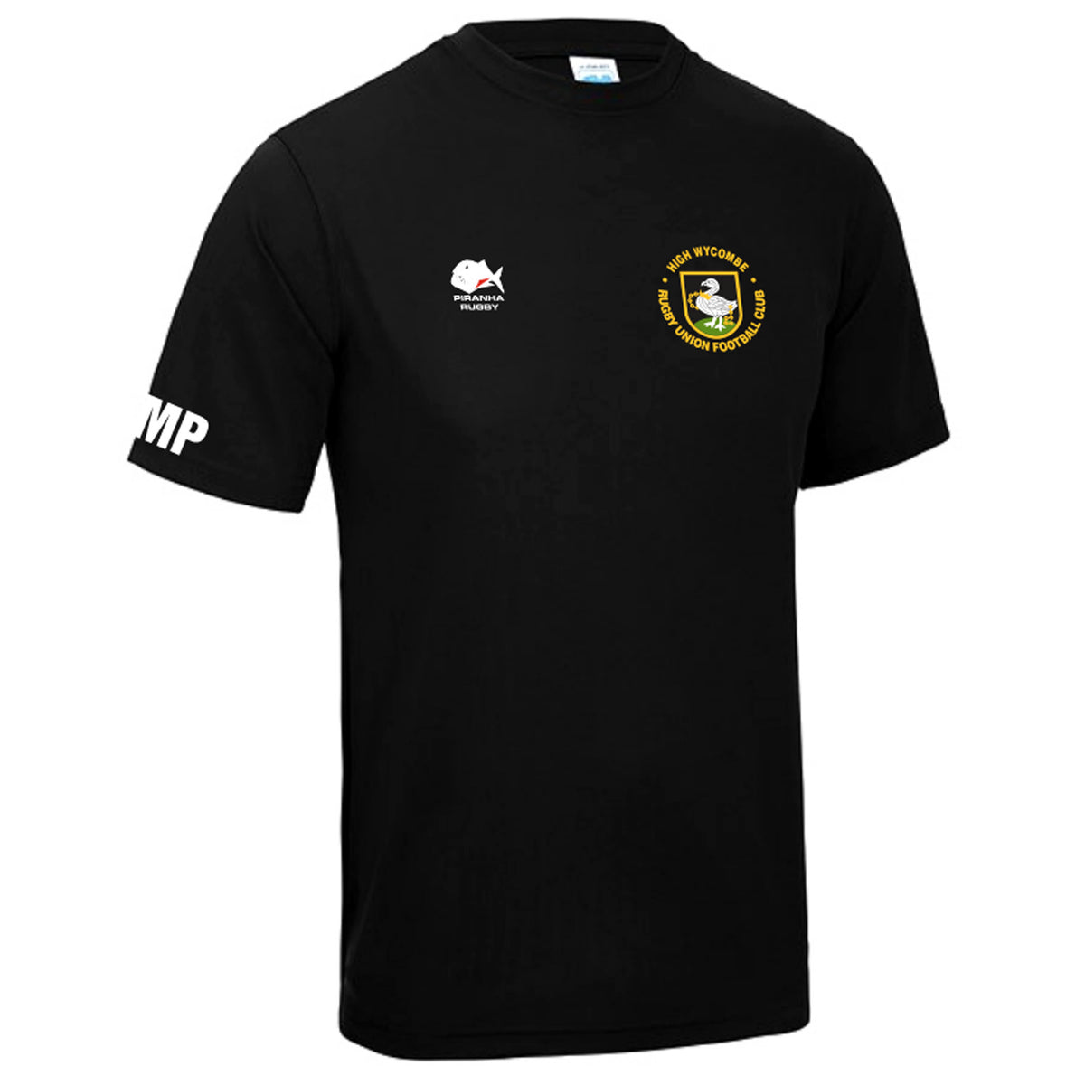 High Wycombe RFC Senior Training T Shirt: Black