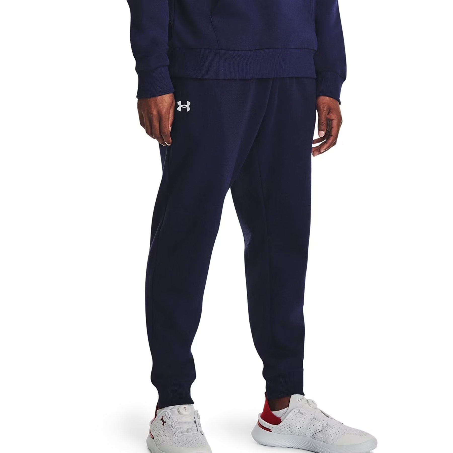 Under Armour Mens Rival Fleece Joggers: Midnight Navy