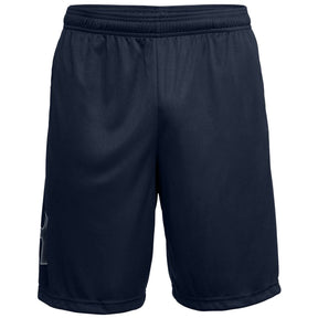 Under Armour Mens Tech Graphic Shorts: Academy/Steel