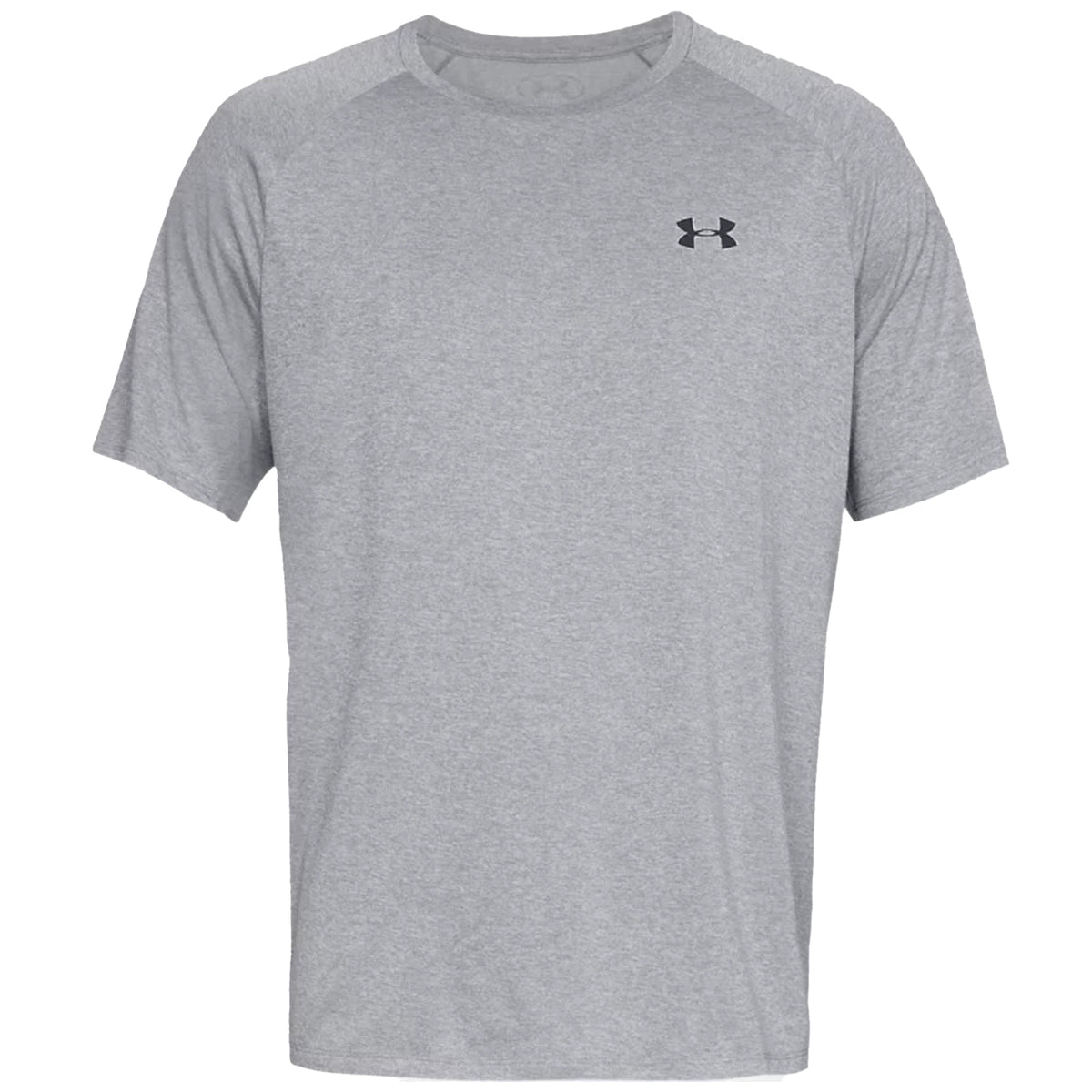 Under Armour Tech Tee: Steel/Light Heather