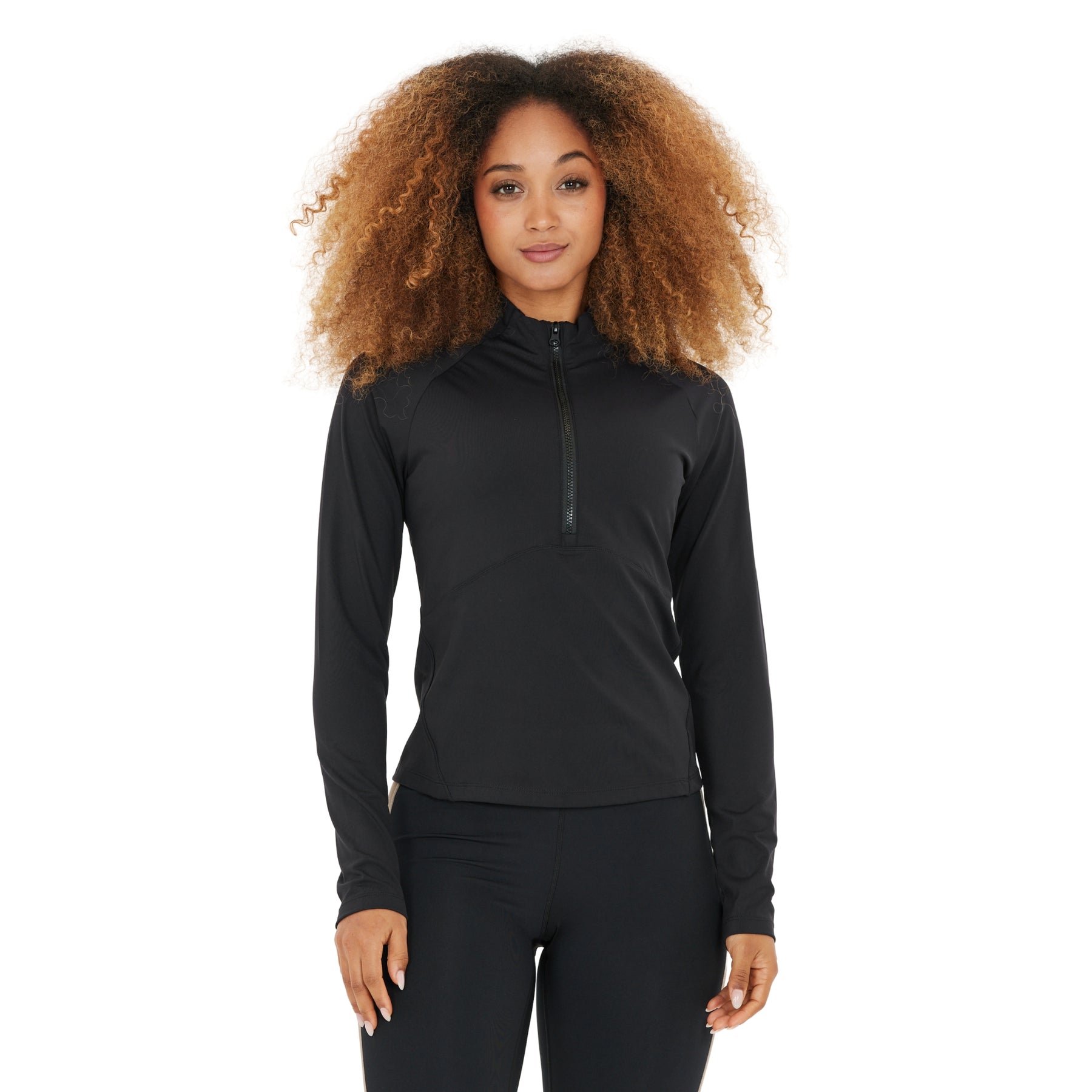 Athlecia Midory Womens Midlayer: Black